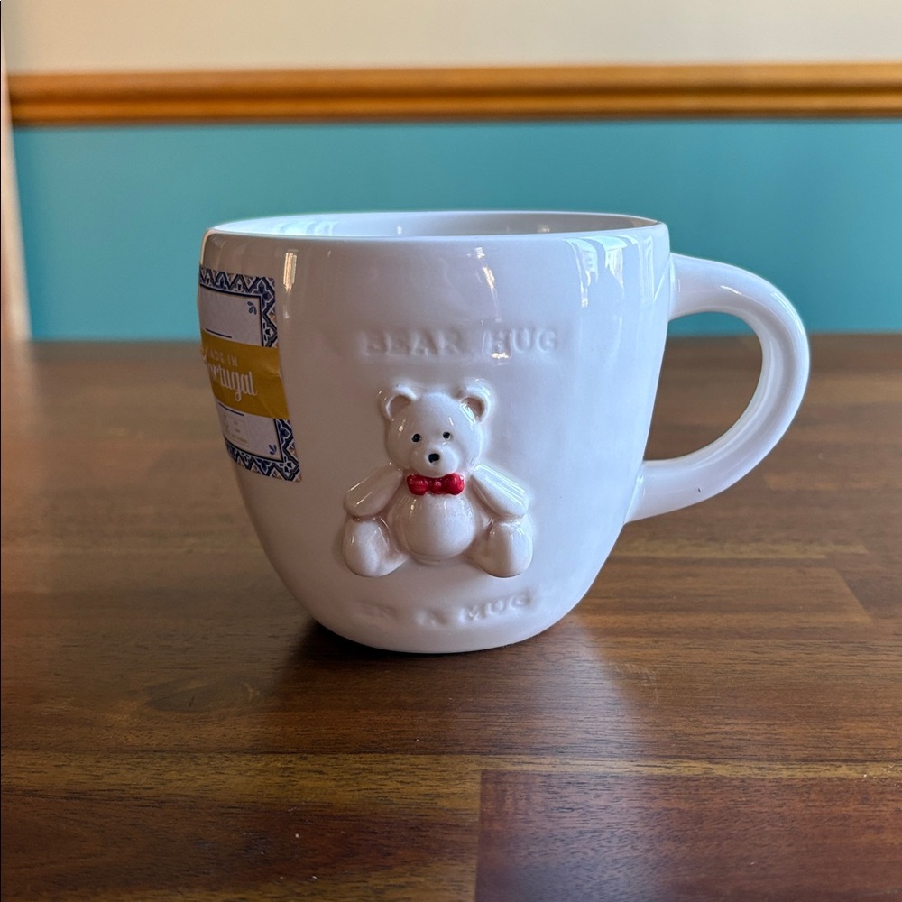 Teddy Bear Extruded 3D Mug  - made in Portugal - A Bear hug in a mug - Picture 3 of 7